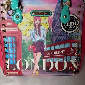 La Philipe Umbrella In London Tote. New with tags.